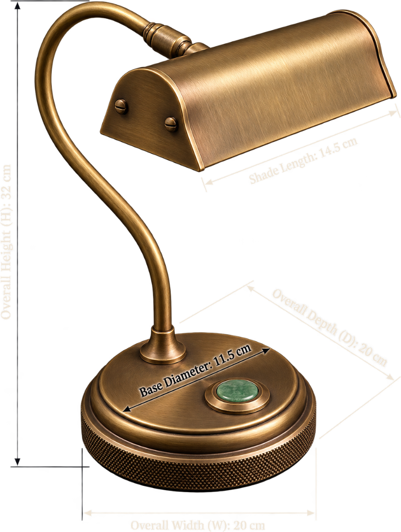 The Writing Desk — dimensions
