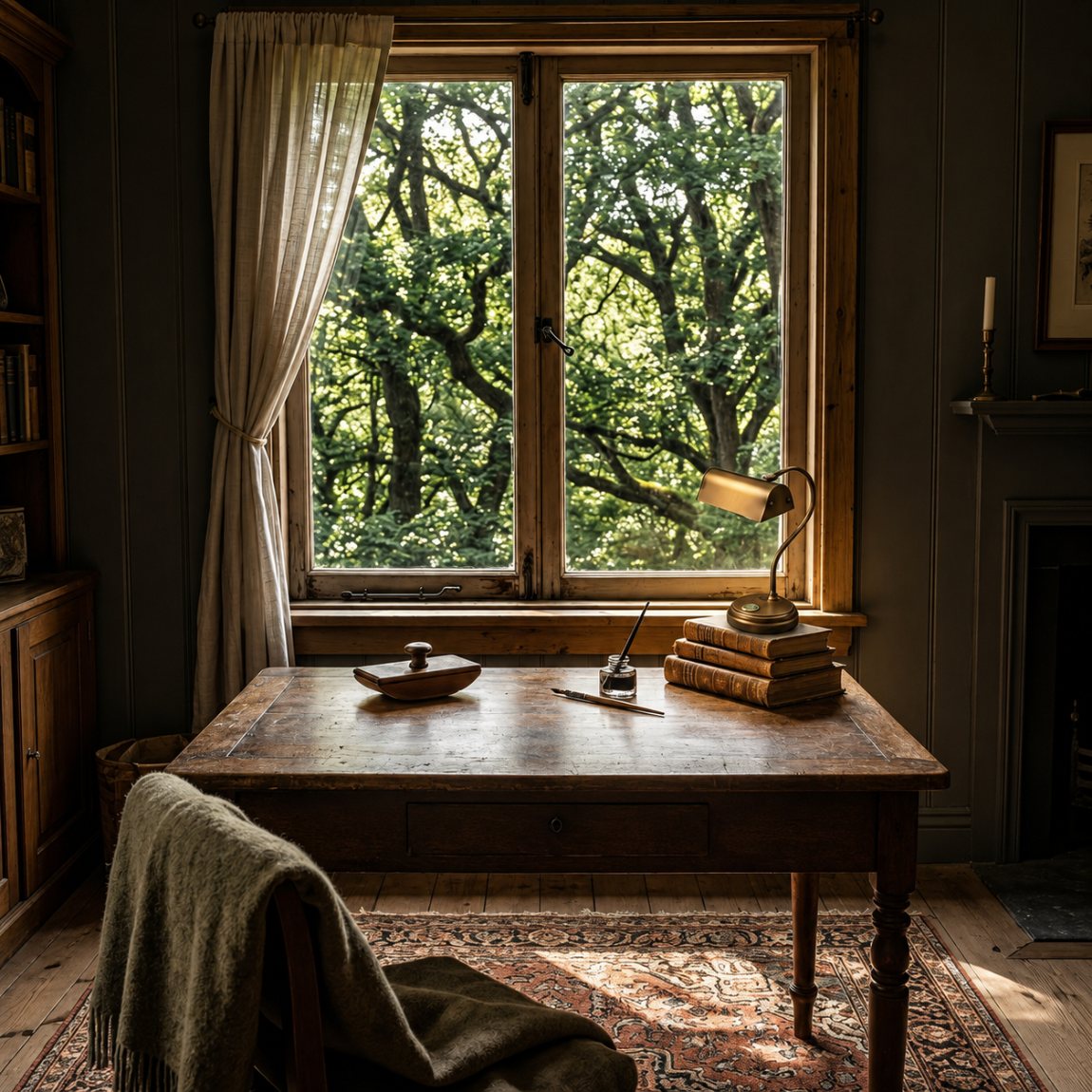 The Writing Desk — in the room